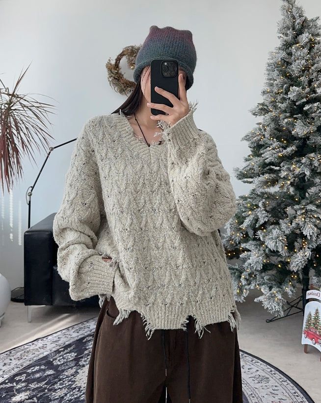 Lippe Vintage Cable Knit