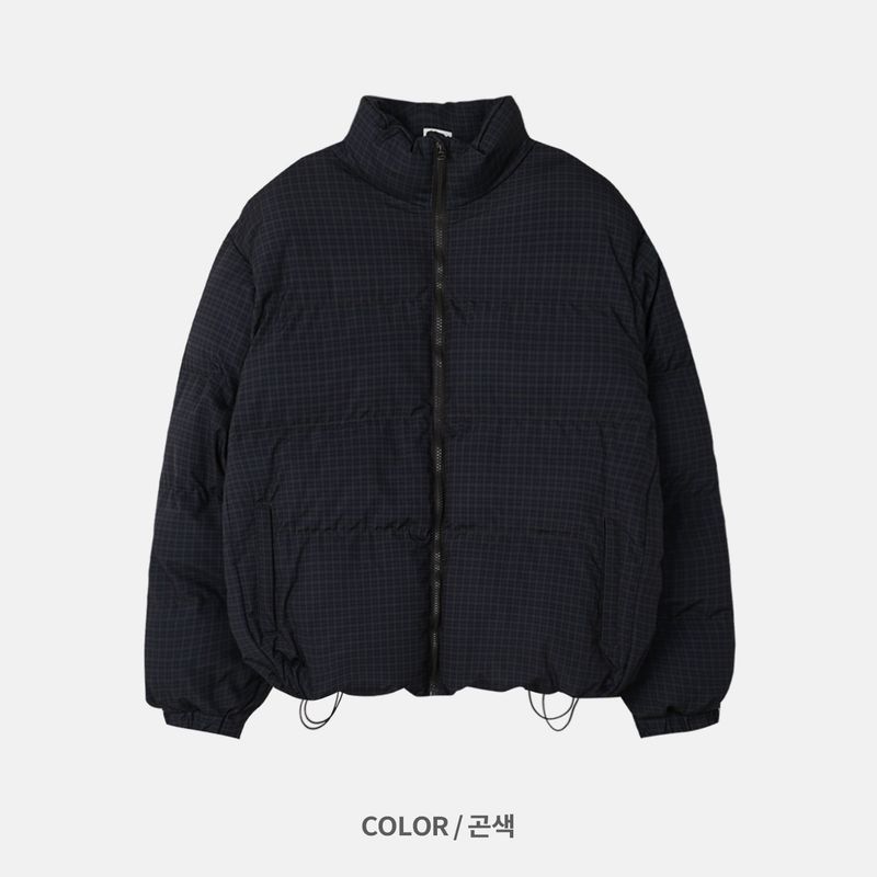 KOチェックパデッドジャケット(3 Colors)