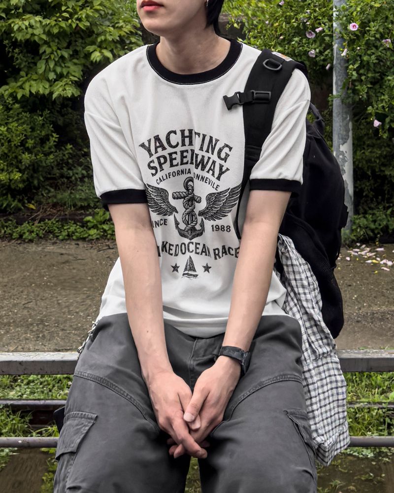 VELORA REGULAR RINGER SHORT SLEEVE