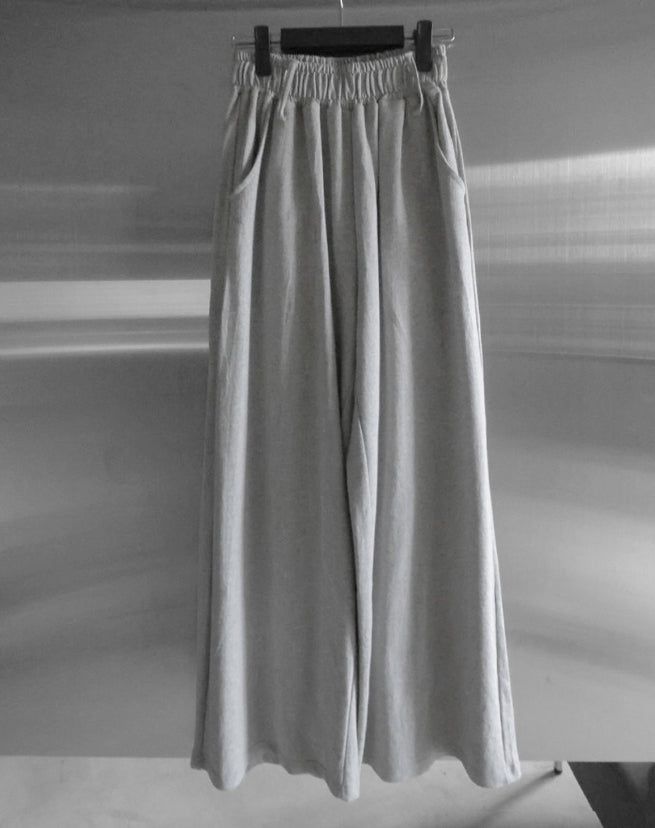 Tie Maxi Wide Sweatpants