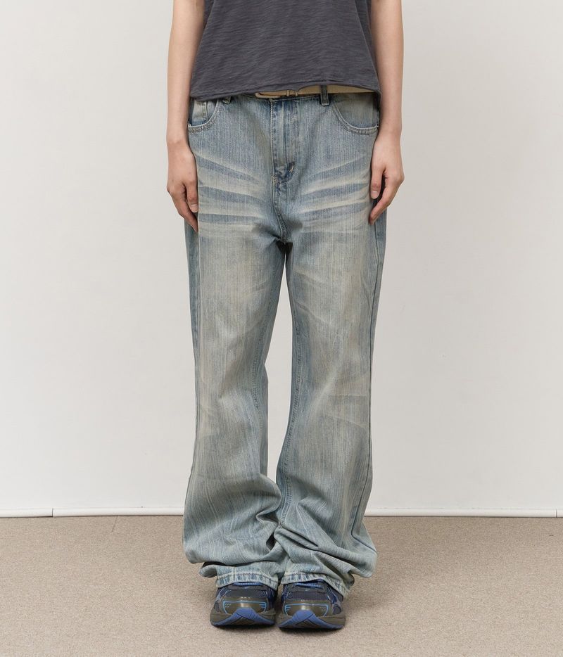HIFIFNK(ハイファイファンク)の「Peace Flare Denim(Pants)」