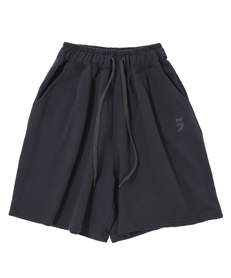 A NOTHING（アナッシング）の「PIN-KNIT WIDE 1/2 PANTS (Charcoal)（Pants）」
