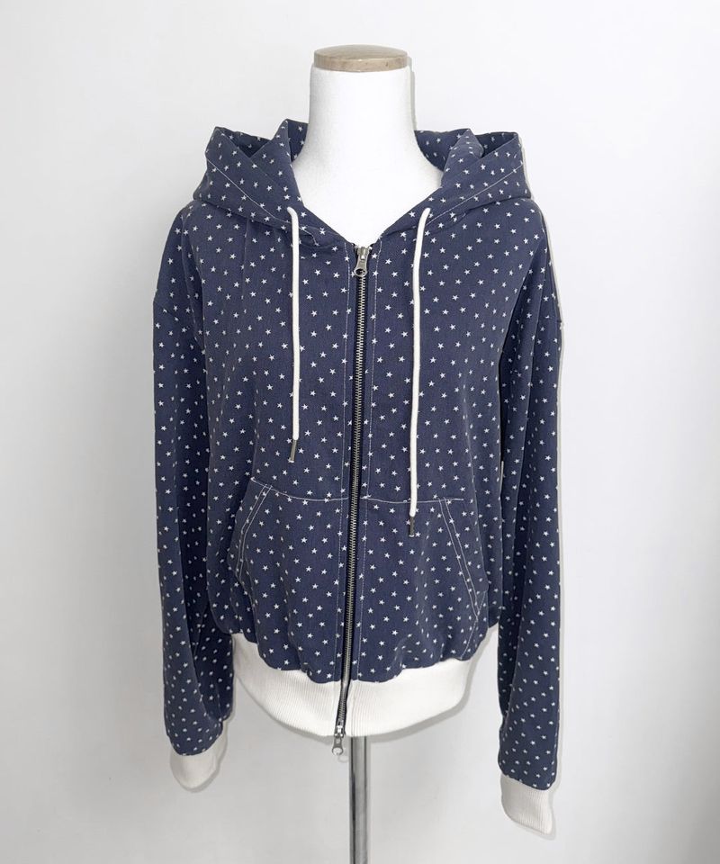 Star Hooded Zip-Up (2colors)