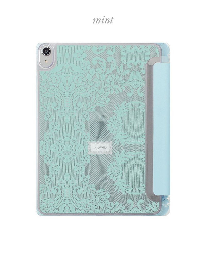 Angel Veil Lace ipad Case rainbow