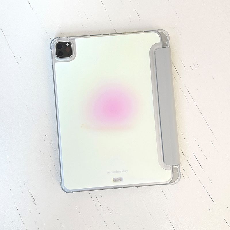 [made] pink snail (ipad case)