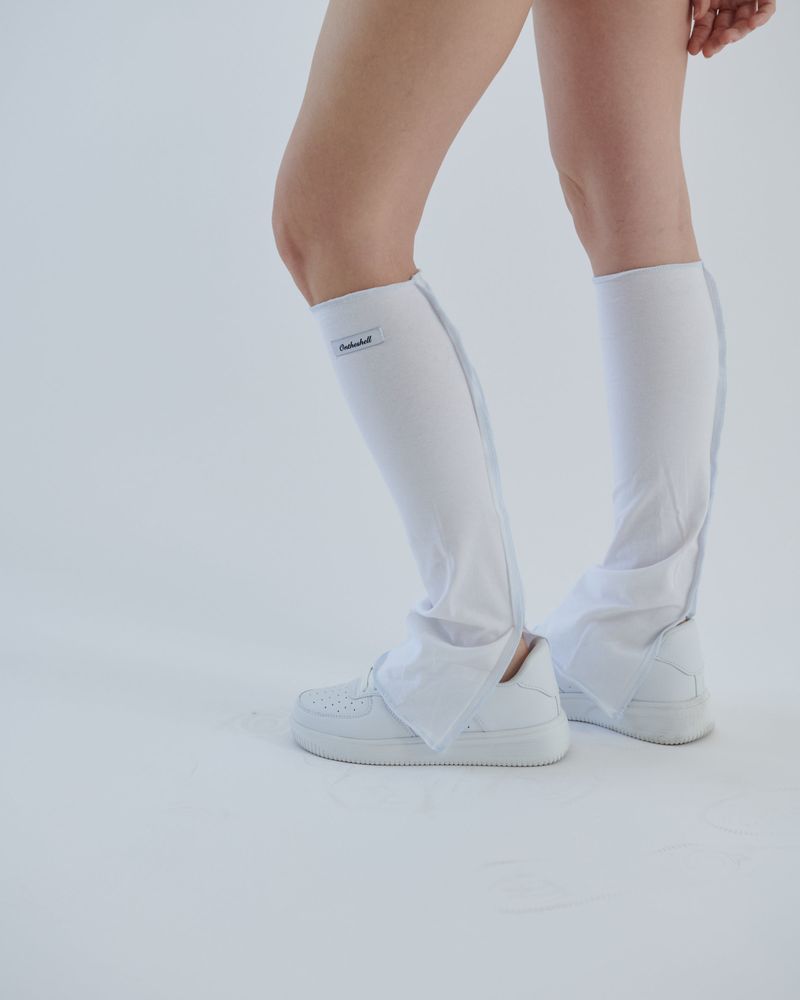Ontheshell Light Leg Wamer - White