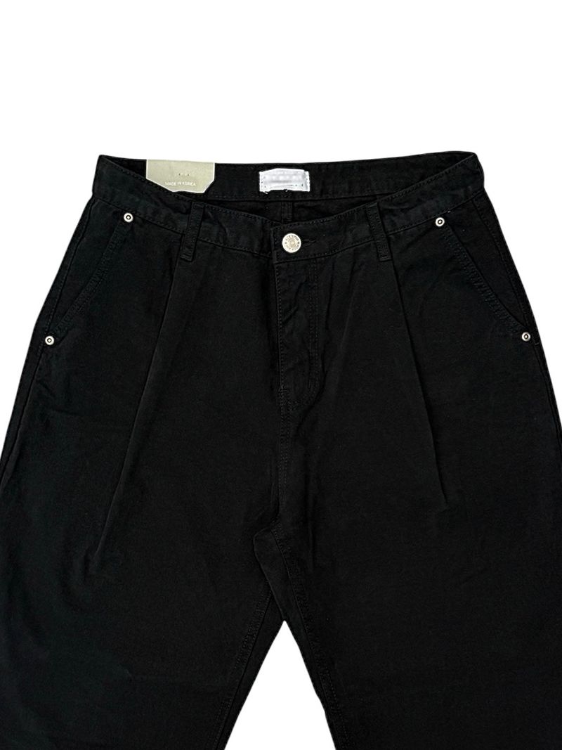 Mono Wide Cotton Pants (2 Colors)