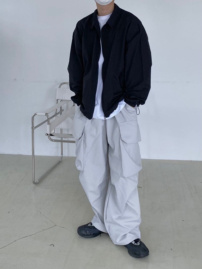 Afterglow Nylon Cargo Balloon Pants 2C
