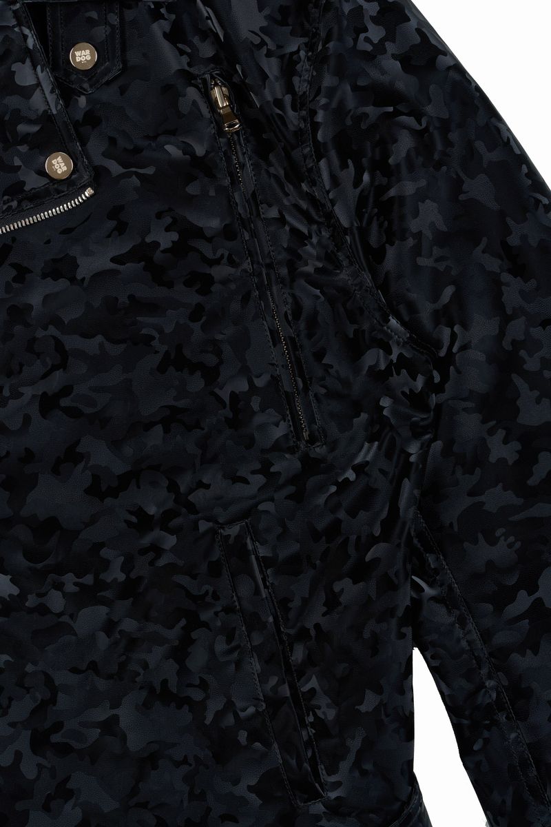 Faux Leather Biker Jacket