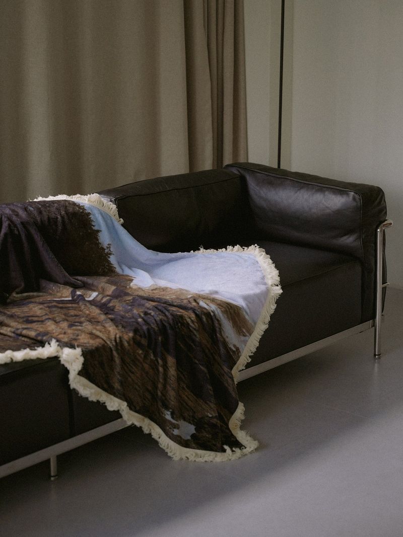 cliff seaside blanket