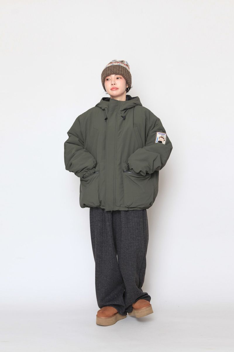 Mountain Patch Hooded Padding