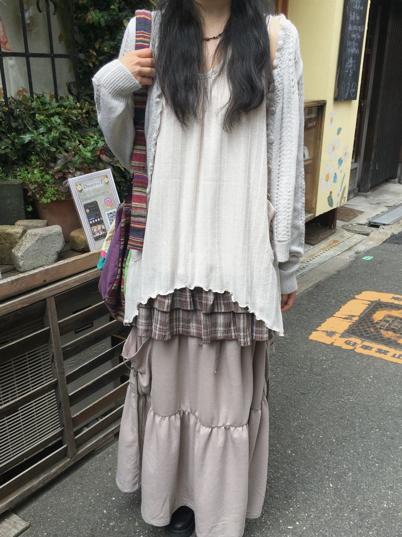 ownmind（オウンマインド）の「vintage check dress（Dresses）」