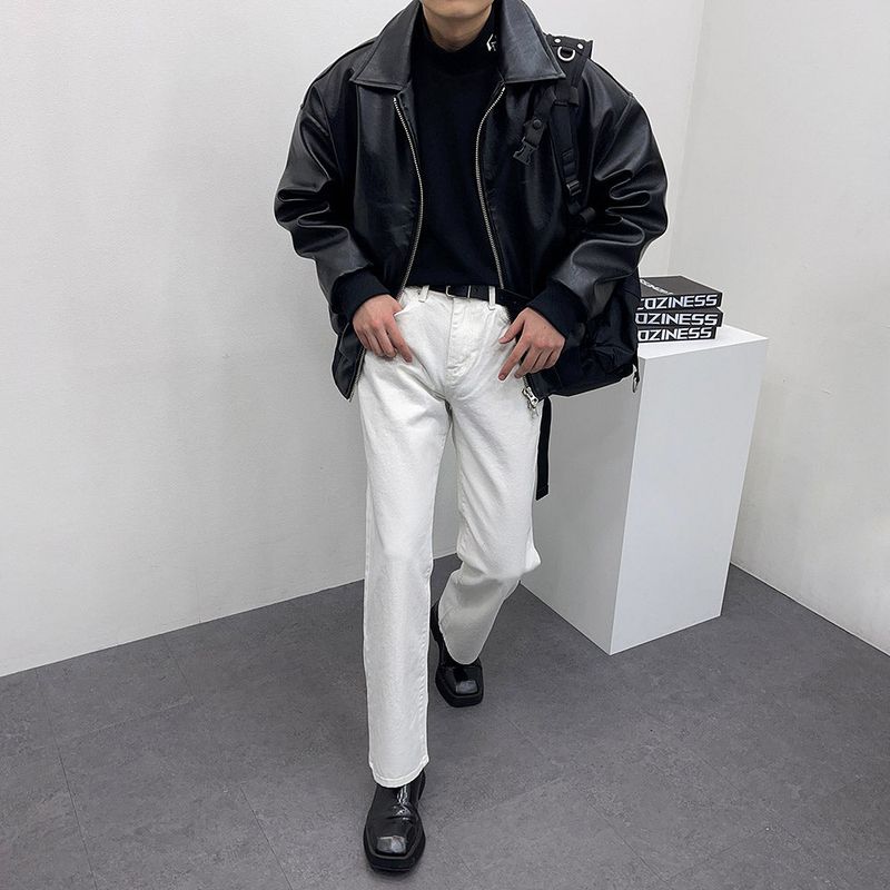 FL Jared Leather Fur Jacket