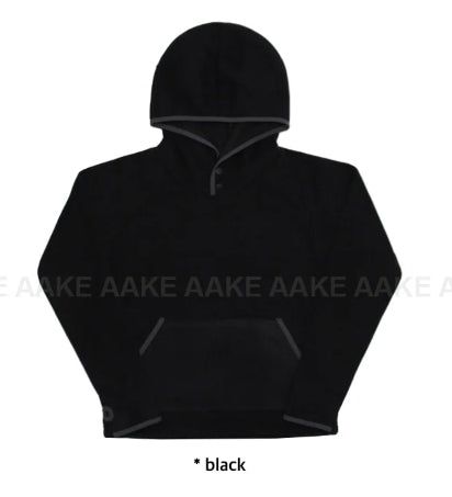 FLEECE FINGER-HOLE HOOD TOP