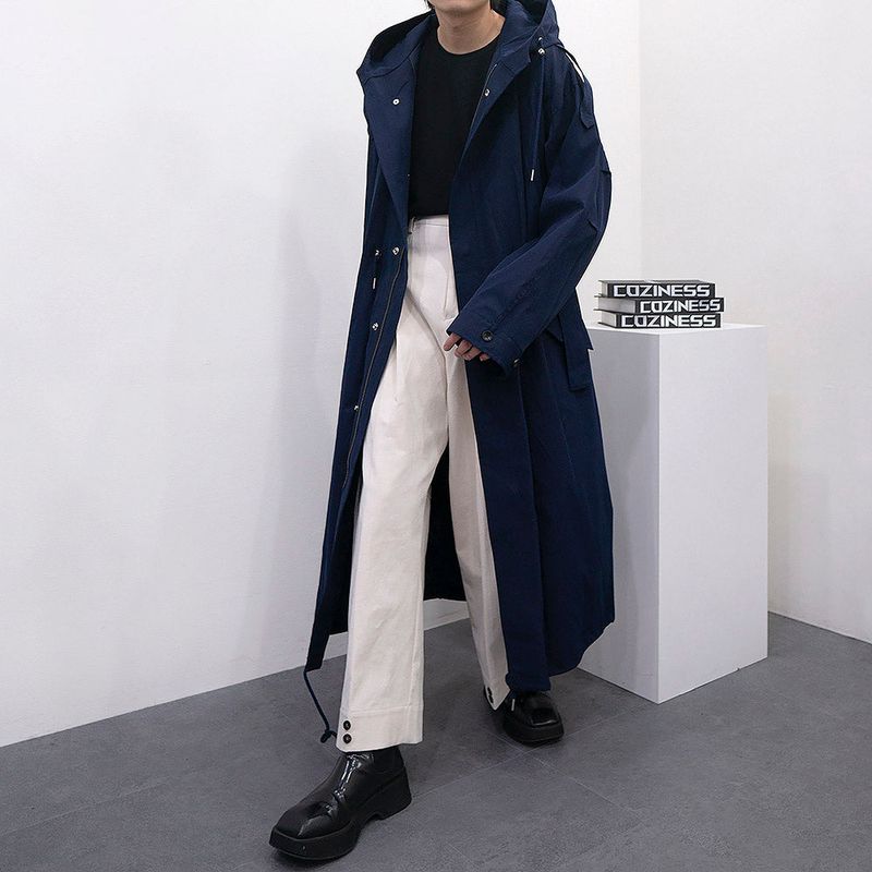 SK Maxi Bomber Jacket Hood Coat (3 colors)