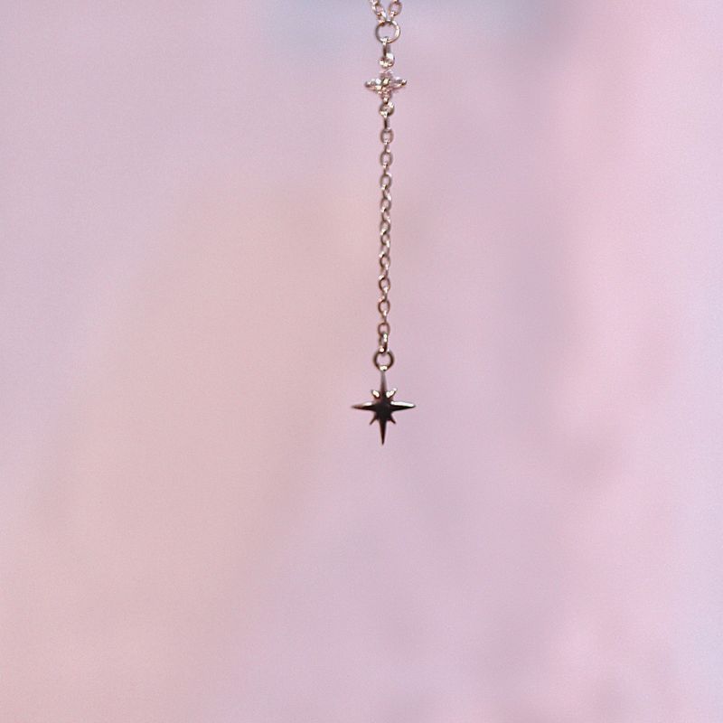 y shape necklace