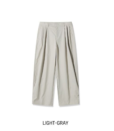 Ber Side Tuck Wide Pants