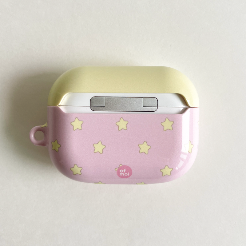 star candy glossy hard airpods case