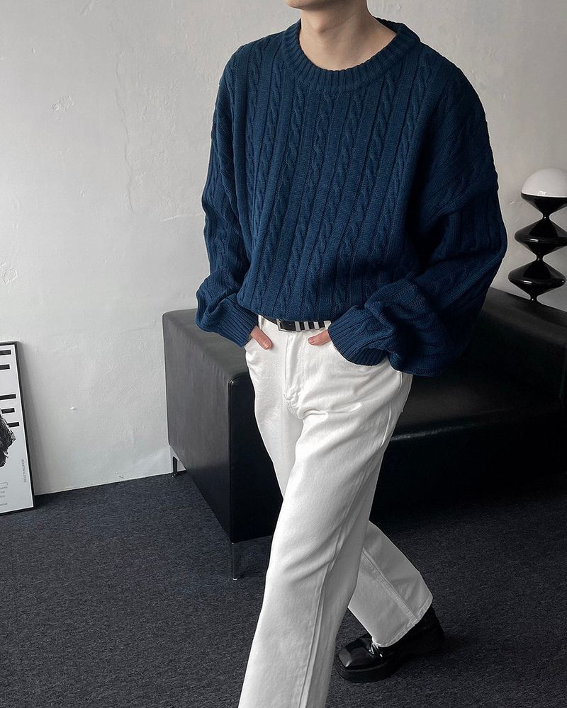 GL Twisted Round Knitwear (5 colors)