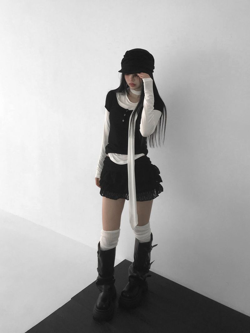 frottie lace sk(3 color)