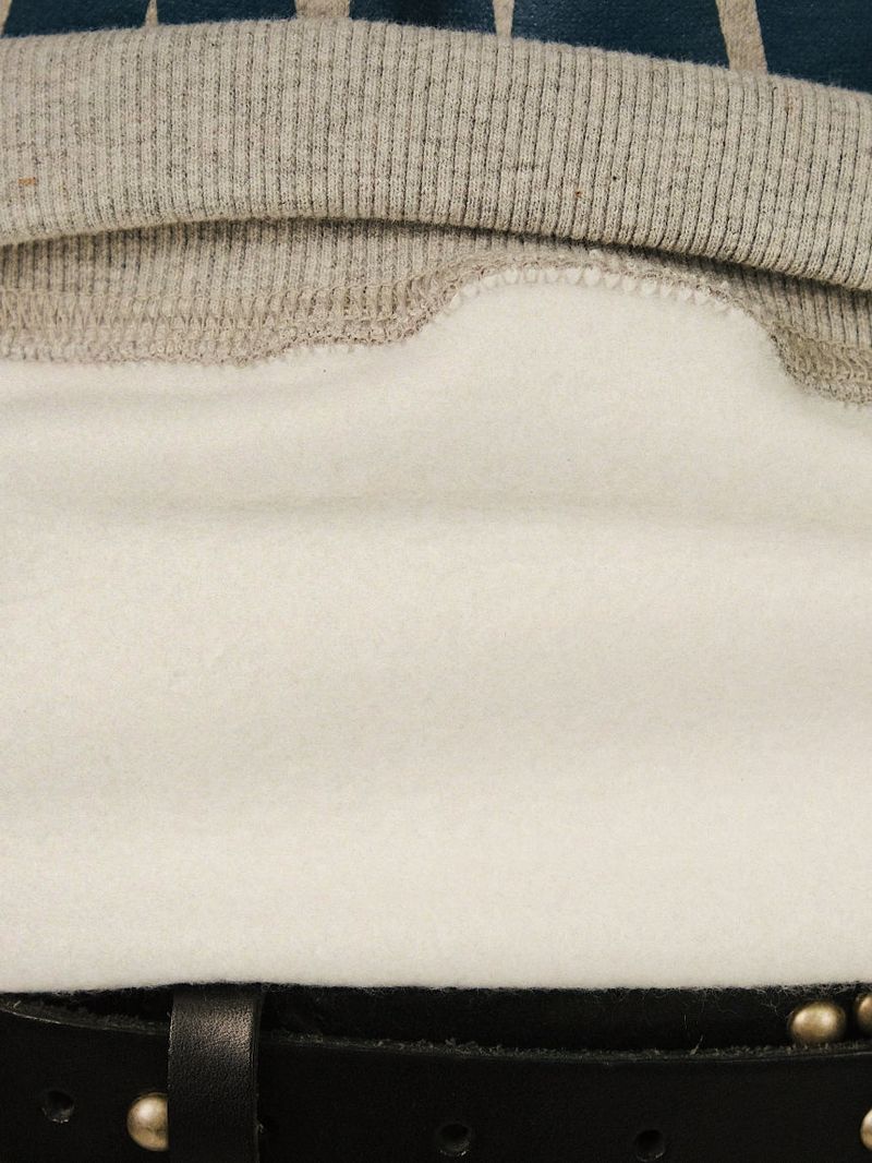 AN Buffalo Fleece Crop Sweatshirt