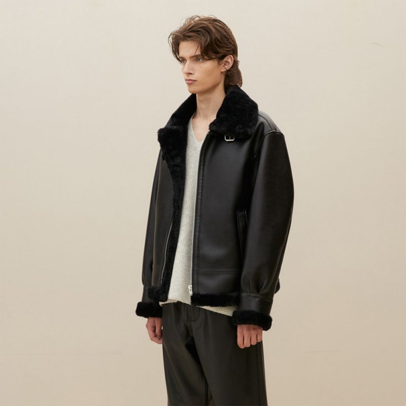 FAKE B3 MUSTANG JACKET MEN (BLACK)