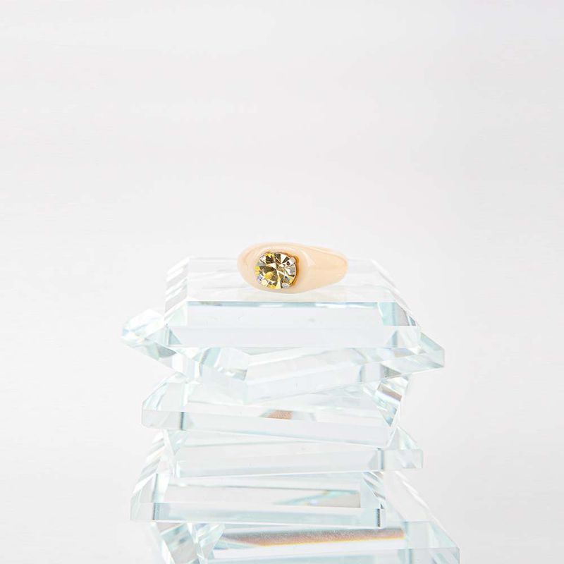 Lemon butter (Swarovski stone)