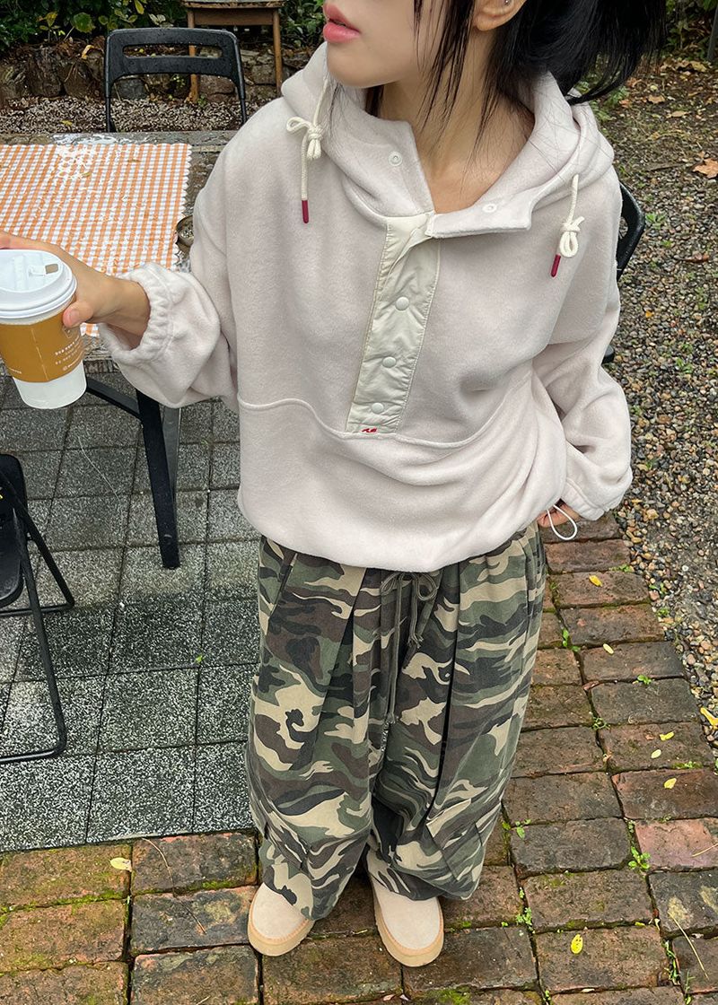 FLEECE HOOD ANORAK