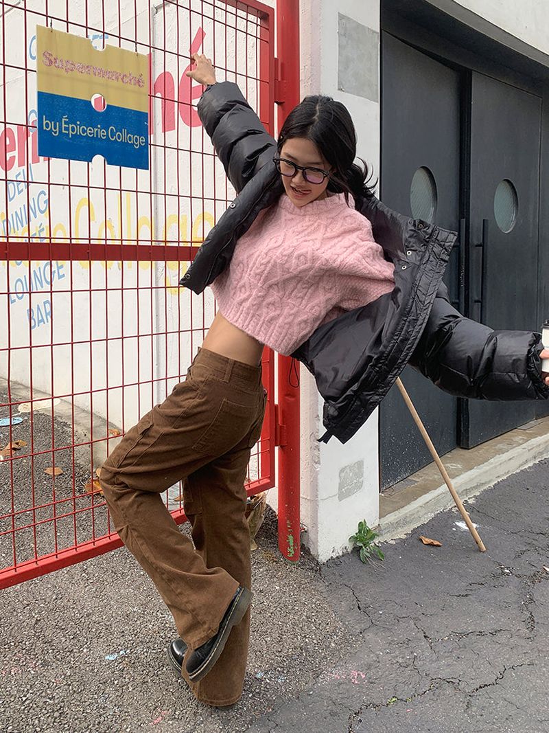 POUND CROPPED PADDING JACKET (6COLOR)