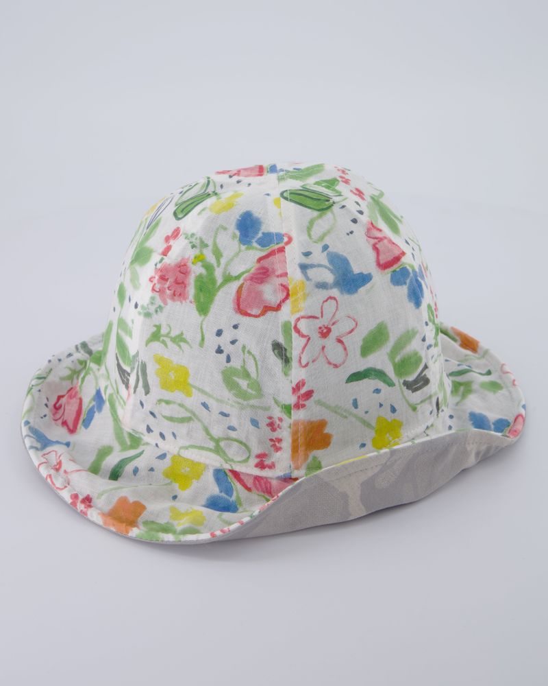【MADE】Doyoubi Dimanche reversible flower camo flower bucket hat