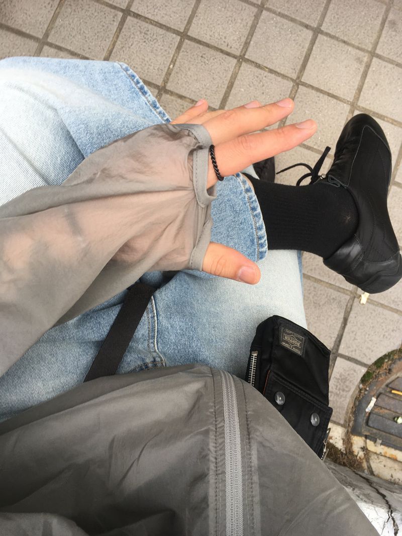 No.1707 twist black RING
