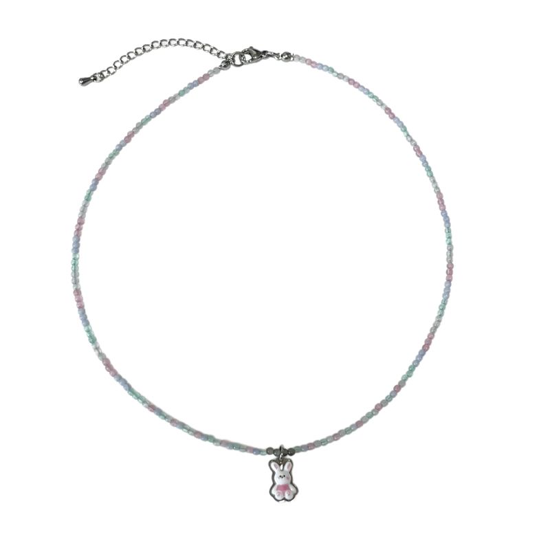 MADE candy bunny necklace