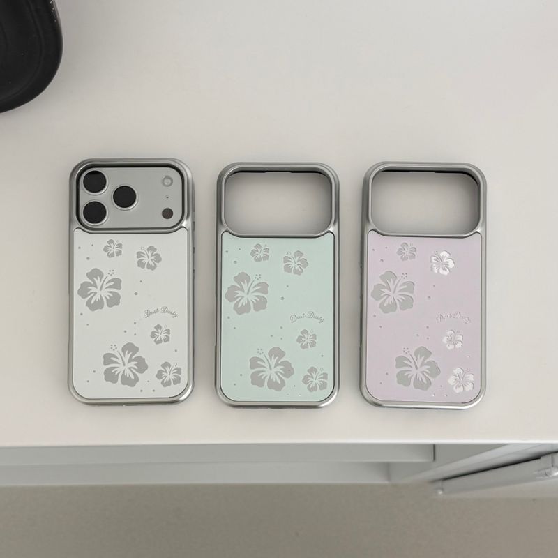 dust dusty（ダストダスティ）の「ハイビスカス ミラーバンパーケース [3 color]（スマホグッズ/小物）」