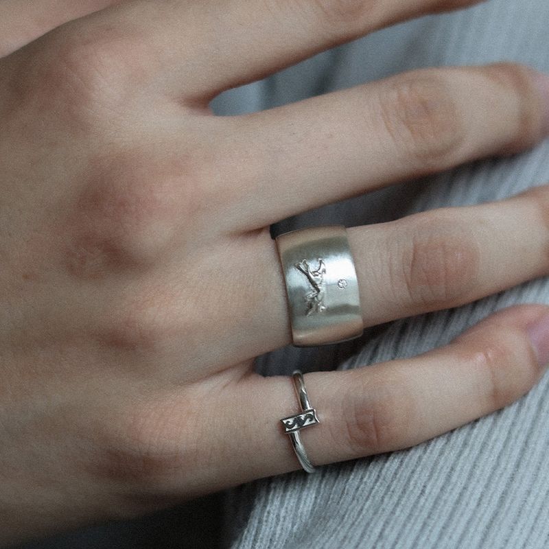 [MADE] STAR CHASER RING (PLAIN)