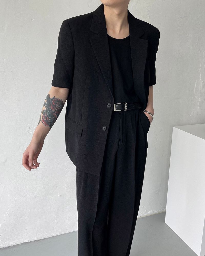 CR Slow Linen Wide Slacks (2 colors)