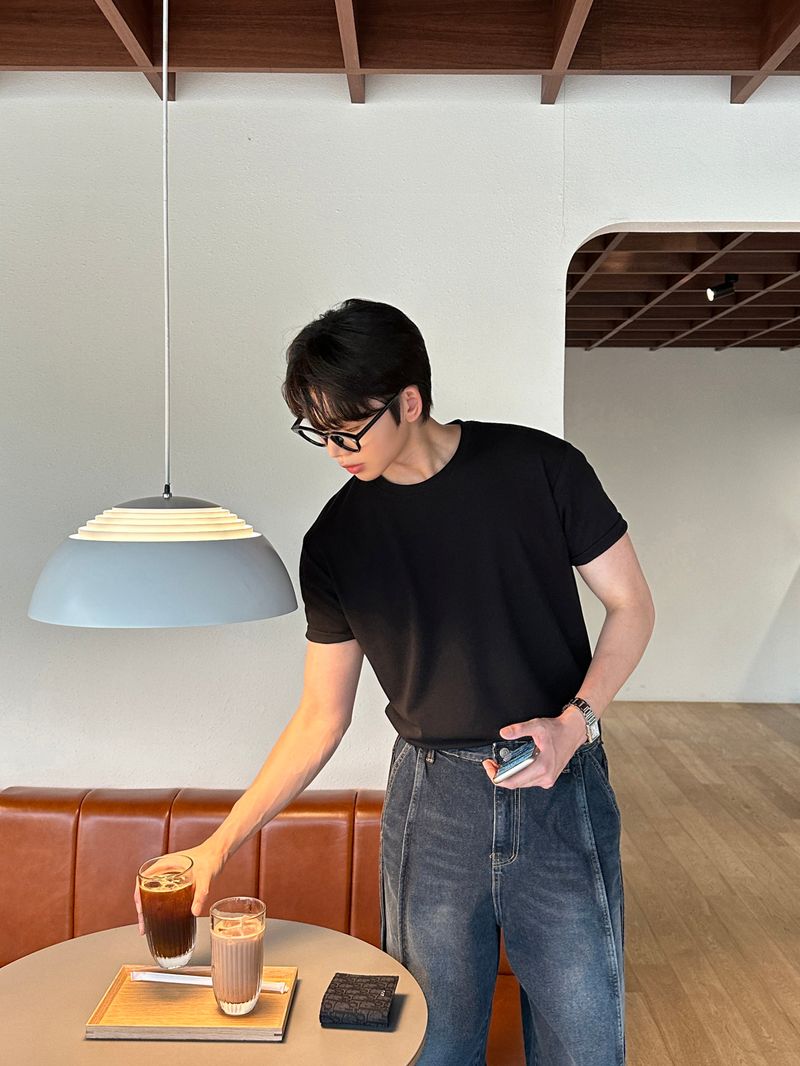 LMN リットグニットウェアショートスリーブtシャツ