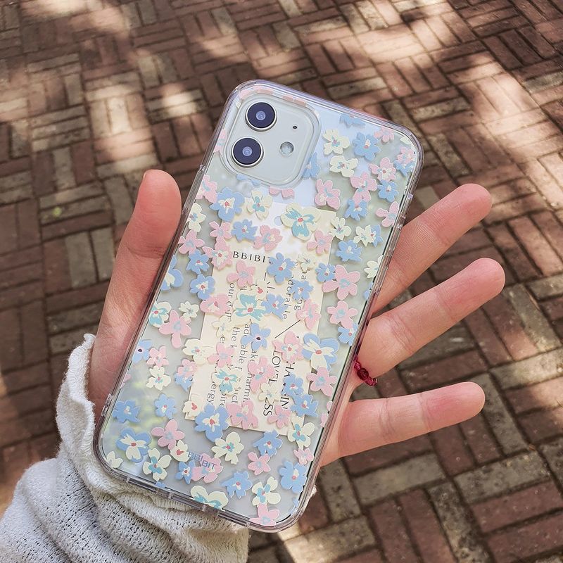 Flower Splash Jelly Hard phone case
