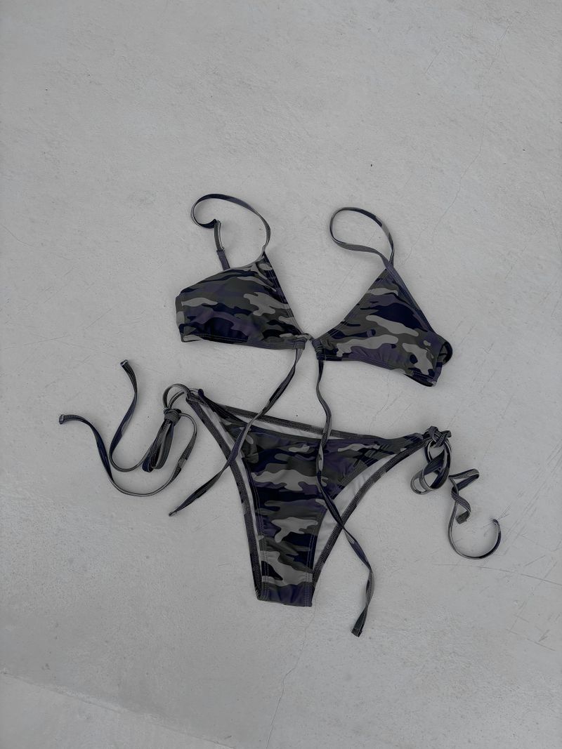 like camo bikini