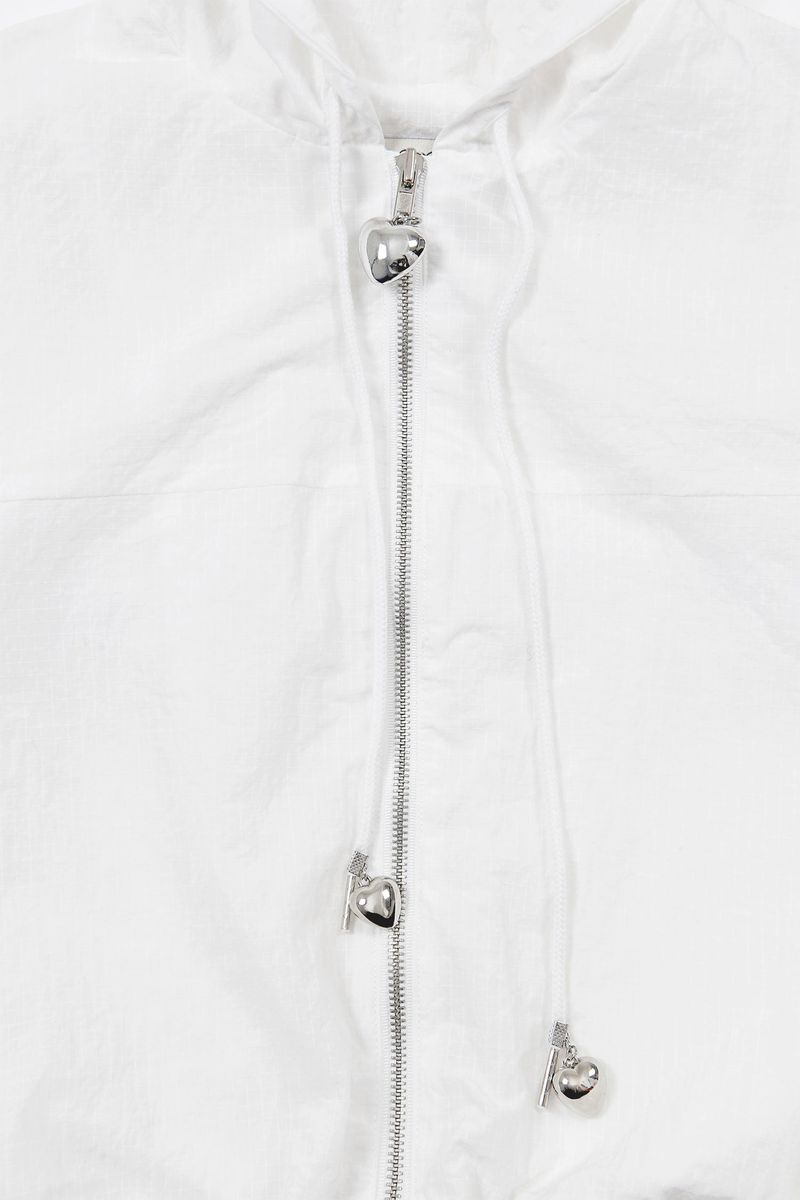 Frilly Woven Jacket [Ivory]
