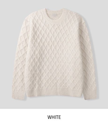 DIA Argyle Over Wool Knitwear