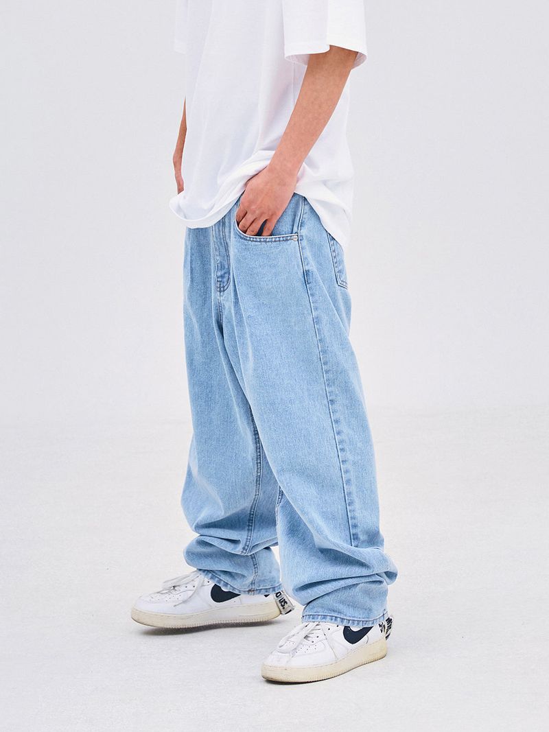 MBSRCOPT101 MID90 BAGGY DENIM PANTS LIGHTBLUE