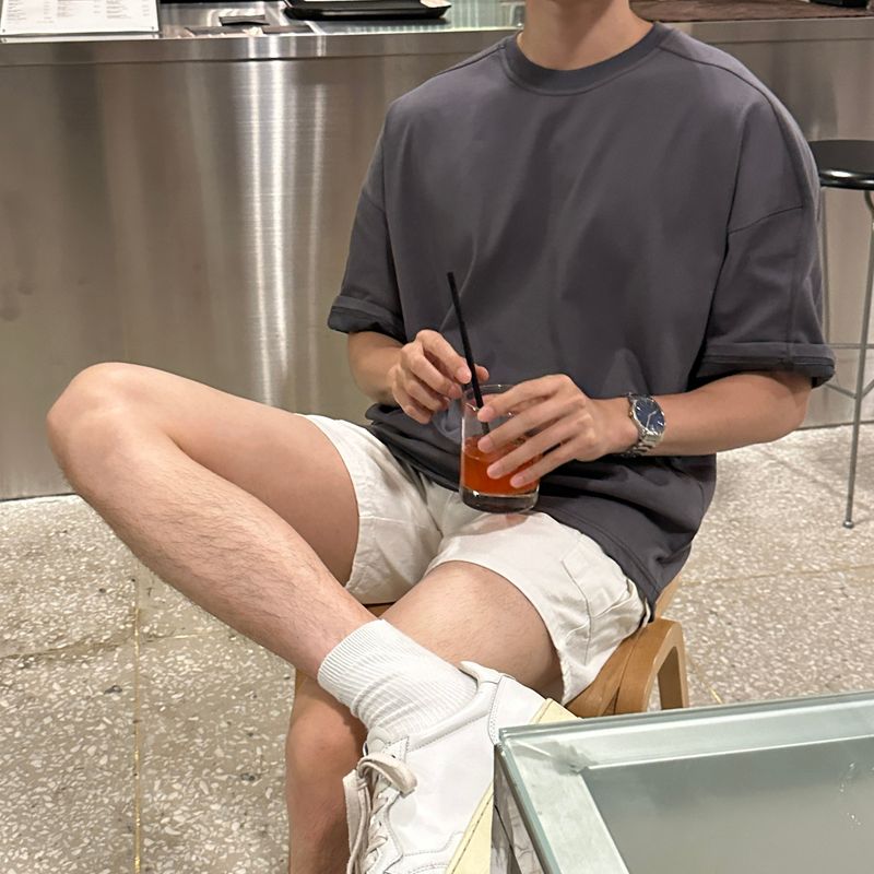 Mouse Summer Cool Cotton Cargo Shorts (5 colors)