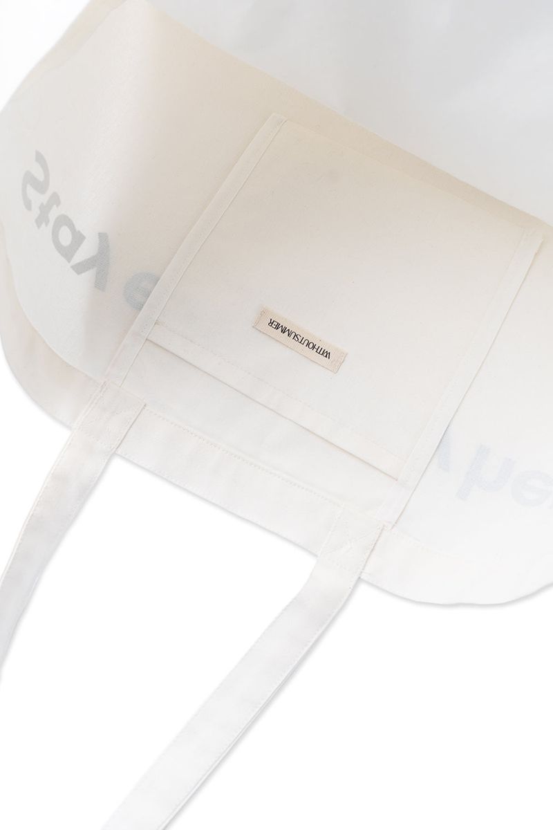 Stay eco bag_ivory