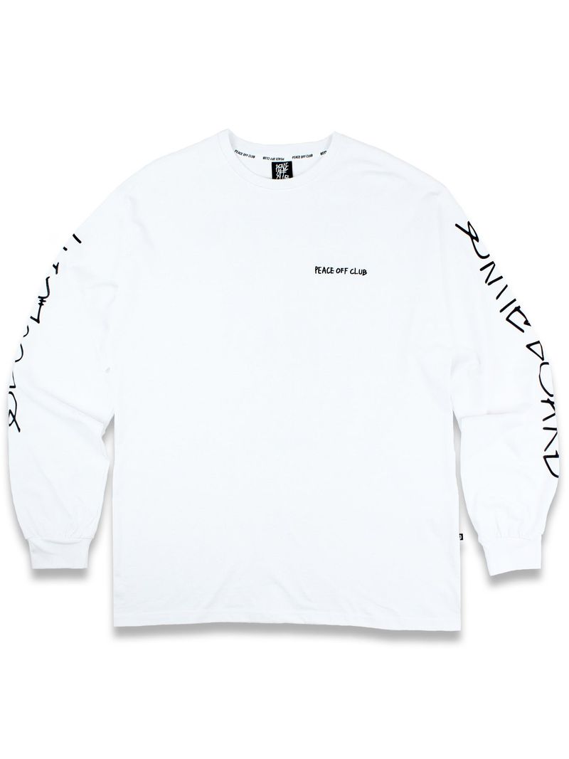 Board_Boy Long Sleeve Tee WHITE
