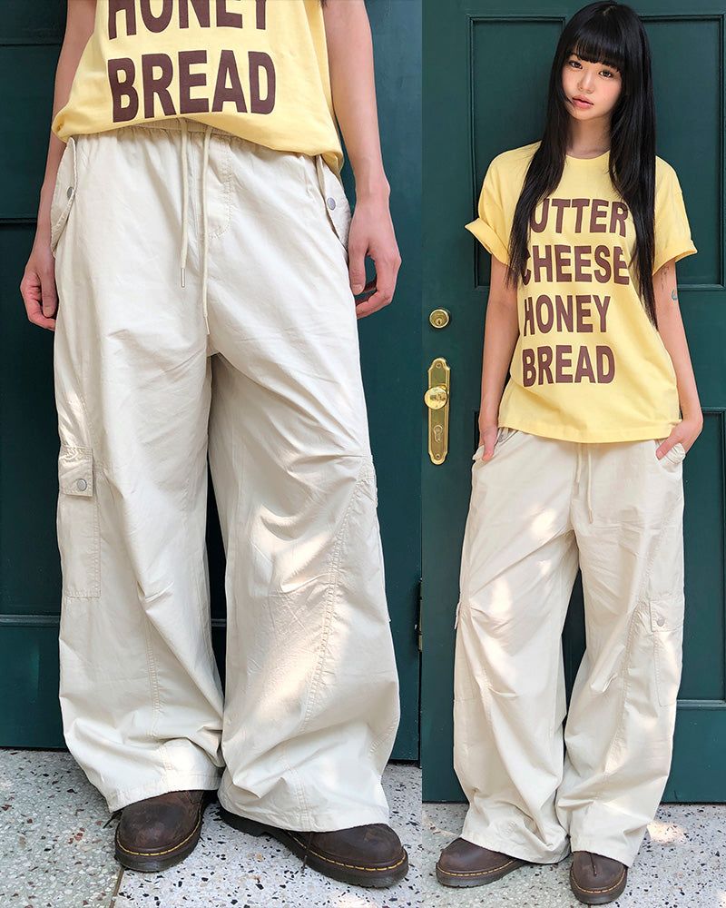 WONDER WONDER（ワンダーワンダー）の「ポグミ カーゴ バンディング パンツ（パンツ）」