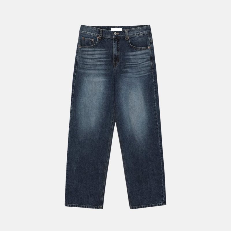 LMN flatt brush wide denim pants (3 colors)