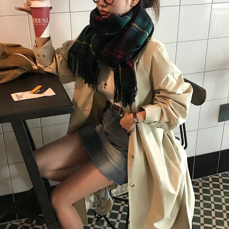 [BELLIDE MADE]Martin, casual long trench coat