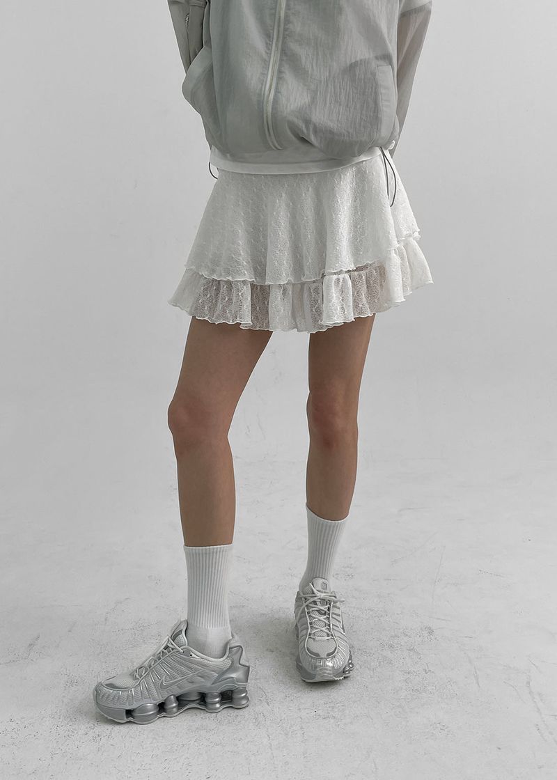 [MADE] Dionin Lace Mini Skirt Pants