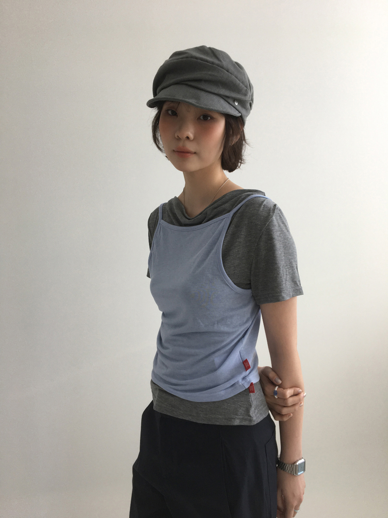 YWD SHIRRING T-SHIRTS (3color)