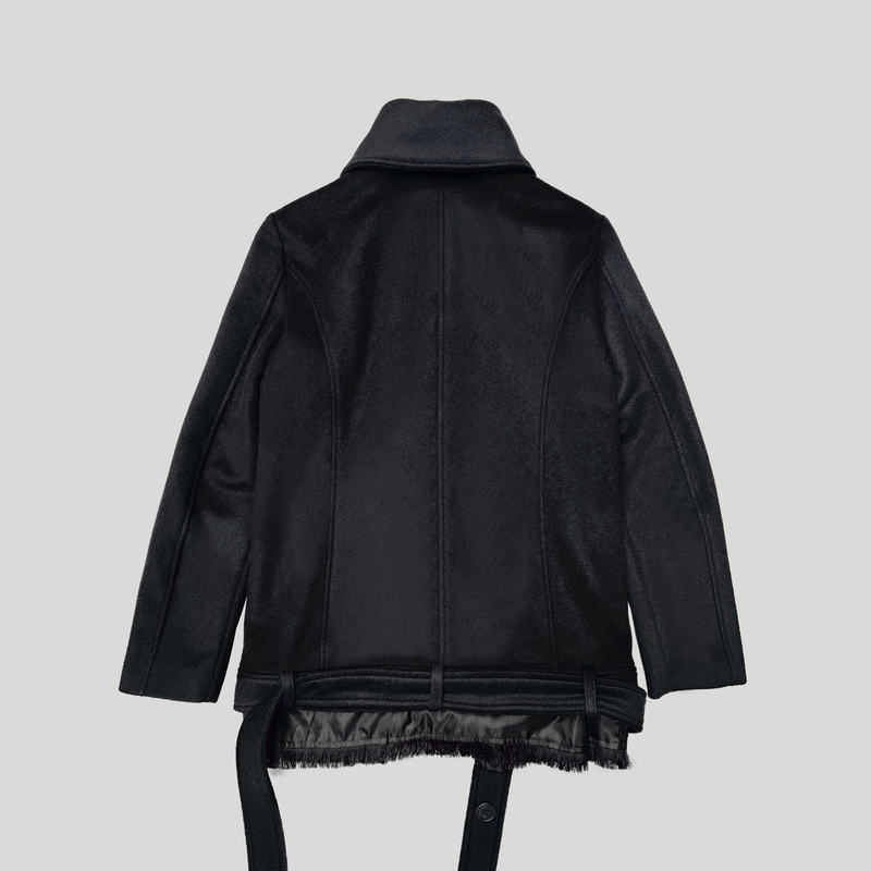 HIGH-NECK DOUBLE COAT